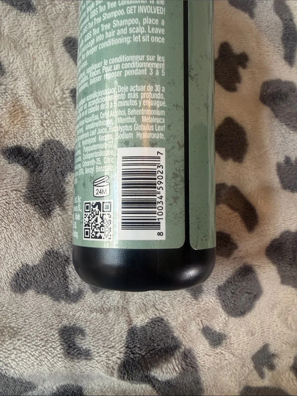adidas Tea Tree Rejuvenating Conditioner - Green and Black
